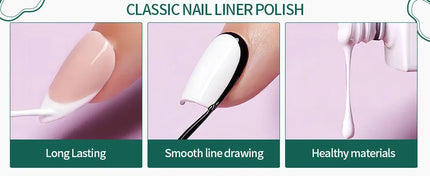 KissICON Kiss Icon Nailpop Gel Liner Polish 8ml Colors