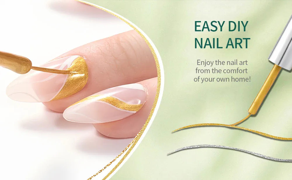 KissICON Kiss Icon Nailpop Gel Liner Polish 8ml Colors