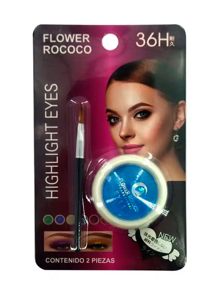 KissICON Kiss Icon Sequined Flower Eyeshadow Rococo Waterproof