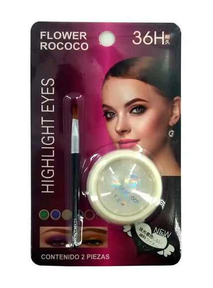 KissICON Kiss Icon Sequined Flower Eyeshadow Rococo Waterproof