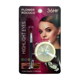 KissICON Kiss Icon Sequined Flower Eyeshadow Rococo Waterproof