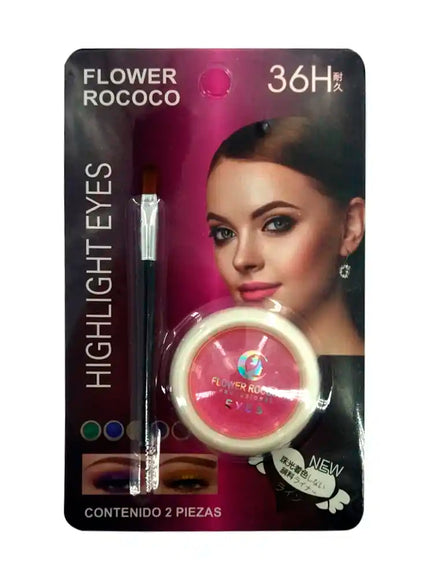 KissICON Kiss Icon Sequined Flower Eyeshadow Rococo Waterproof