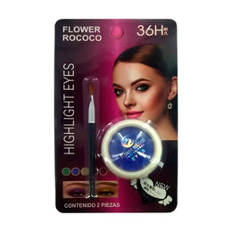 KissICON Kiss Icon Sequined Flower Eyeshadow Rococo Waterproof