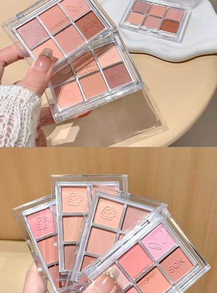 KissICON Kiss Icon SHAQINUO Six Color Eyeshadow Palette -