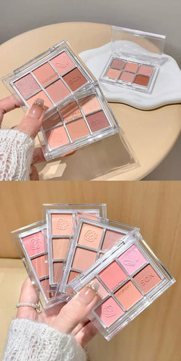 KissICON Kiss Icon SHAQINUO Six Color Eyeshadow Palette -