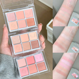 KissICON Kiss Icon SHAQINUO Six Color Eyeshadow Palette -