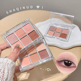 KissICON Kiss Icon SHAQINUO Six Color Eyeshadow Palette -