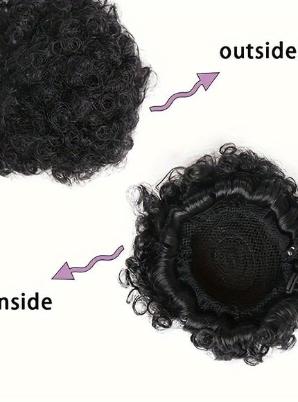 KissICON Kiss Icon Short Afro Clip In