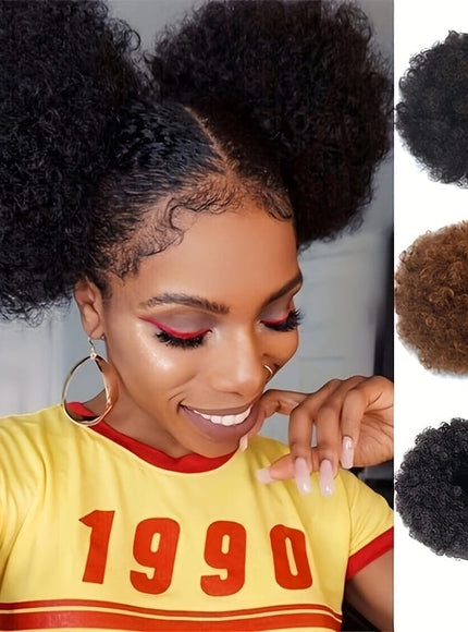 KissICON Kiss Icon Short Afro Clip In
