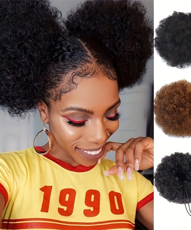 KissICON Kiss Icon Short Afro Clip In
