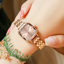 KissICON Kiss Icon UTHAI V1 Square Quartz Watch Diamond