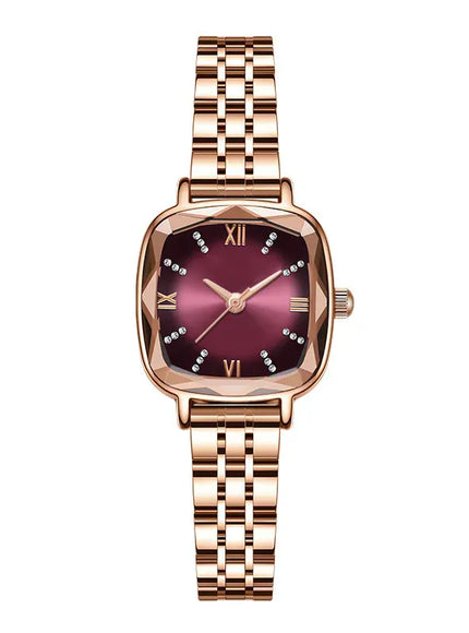 KissICON Kiss Icon UTHAI V1 Square Quartz Watch Diamond