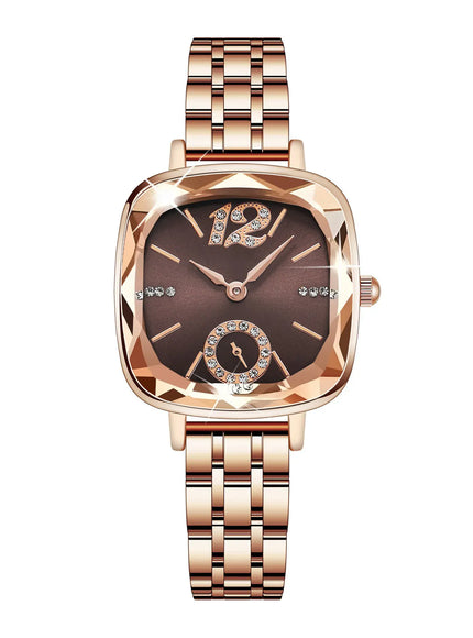 KissICON Kiss Icon UTHAI V1 Square Quartz Watch Diamond