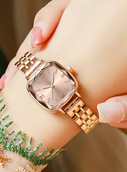 KissICON Kiss Icon UTHAI V1 Square Quartz Watch Diamond