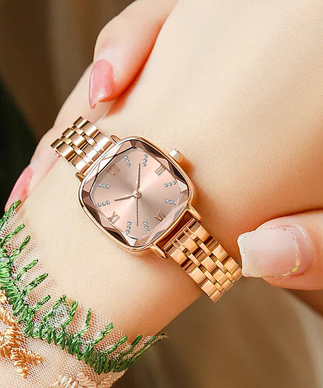 KissICON Kiss Icon UTHAI V1 Square Quartz Watch Diamond