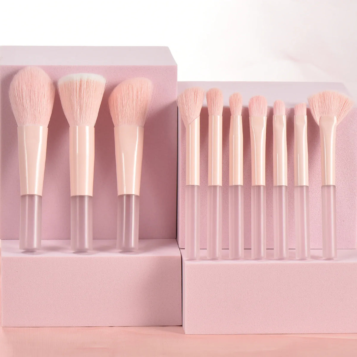 KissICON KissIcon 10 Color Mini Makeup Brush Set Portable