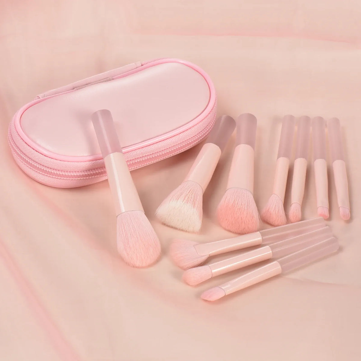 KissICON KissIcon 10 Color Mini Makeup Brush Set Portable