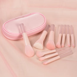 KissICON KissIcon 10 Color Mini Makeup Brush Set Portable