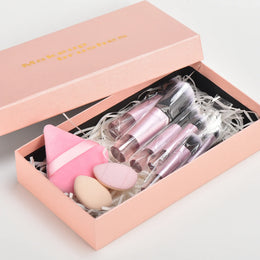 KissICON KissIcon 10 Color Mini Makeup Brush Set Portable