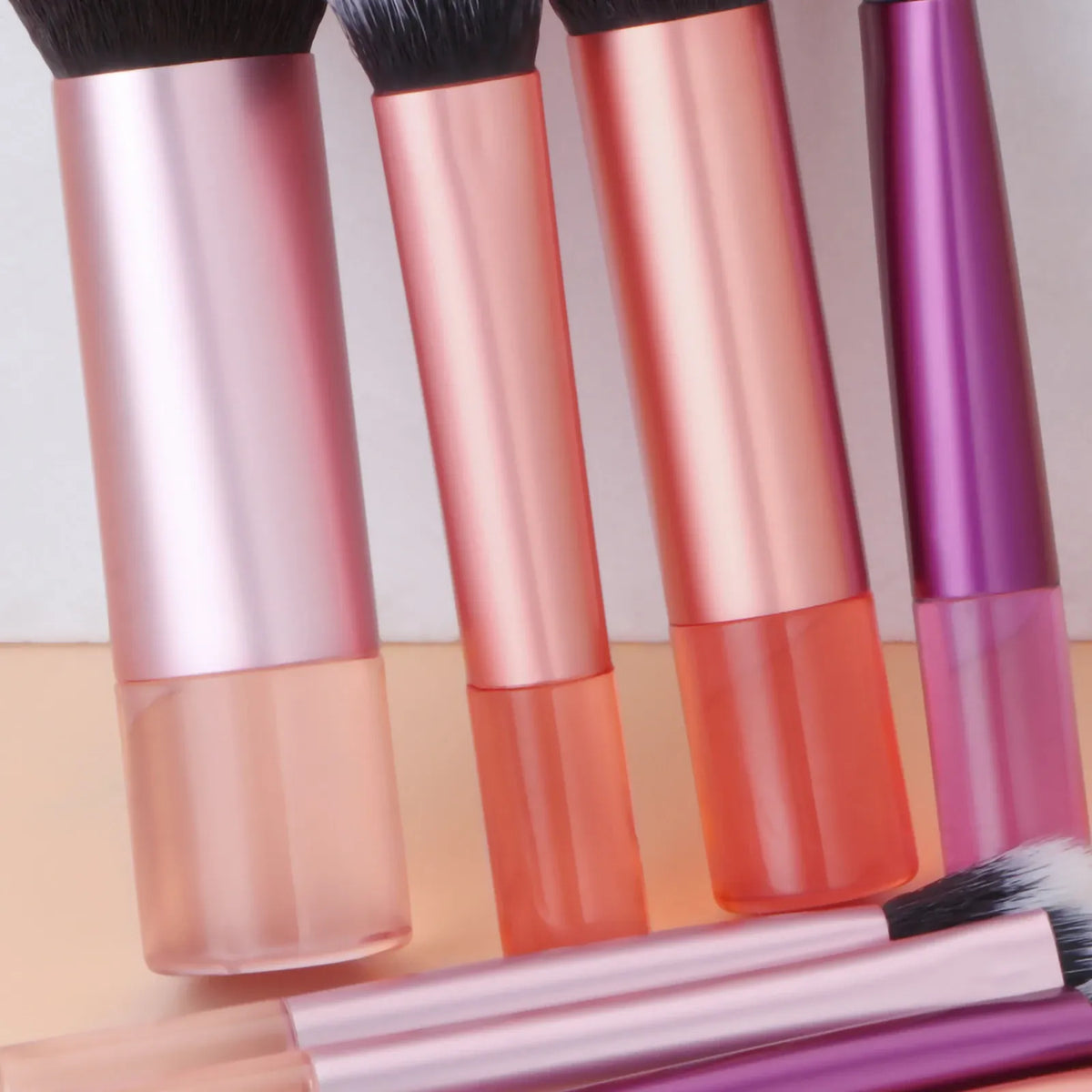 KissICON KissIcon 10 Color Mini Makeup Brush Set Portable