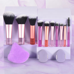 KissICON KissIcon 10 Color Mini Makeup Brush Set Portable