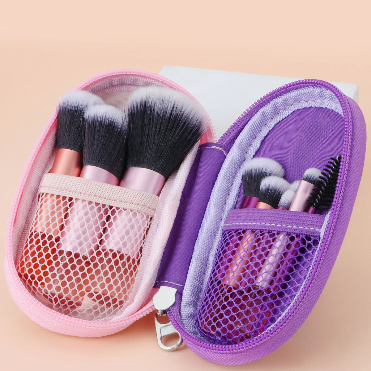 KissICON KissIcon 10 Color Mini Makeup Brush Set Portable