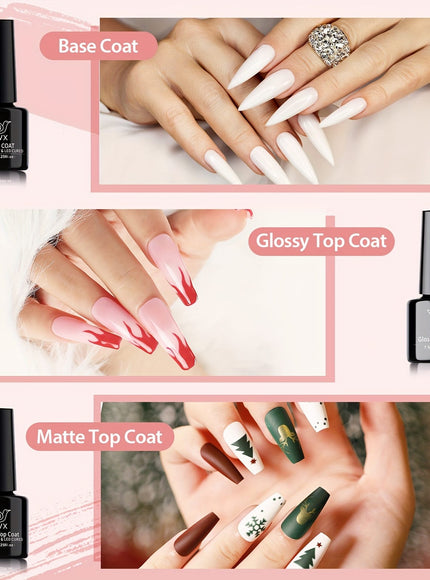 KissICON KissIcon 10 Colour Acrylic Nail Art Kit -
