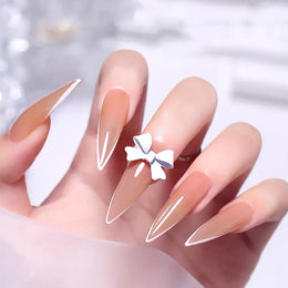 KissICON KissIcon 100Pcs Semi Frosted Clear Nails - Full
