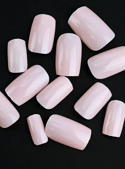 KissICON KissIcon 100Pcs Short Square Nails Full Cover Acrylic