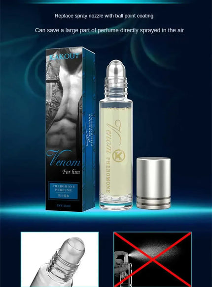 KissICON KissIcon 10ml Unisex Perfume Pheromone - Lasting Attracts