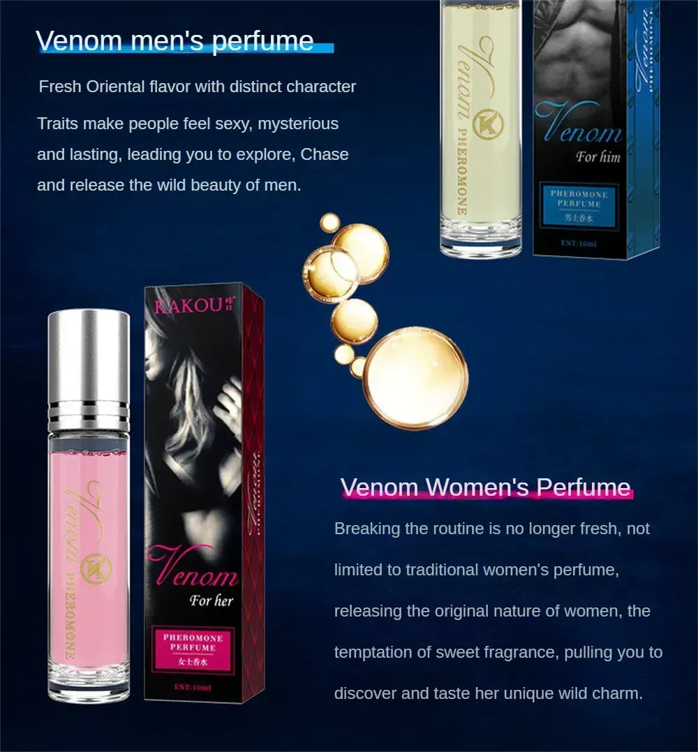 KissICON KissIcon 10ml Unisex Perfume Pheromone - Lasting Attracts