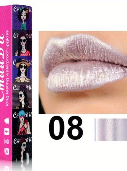 KissICON KissIcon 11 Color Waterproof Lip Gloss - Metallic