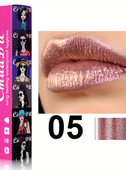 KissICON KissIcon 11 Color Waterproof Lip Gloss - Metallic