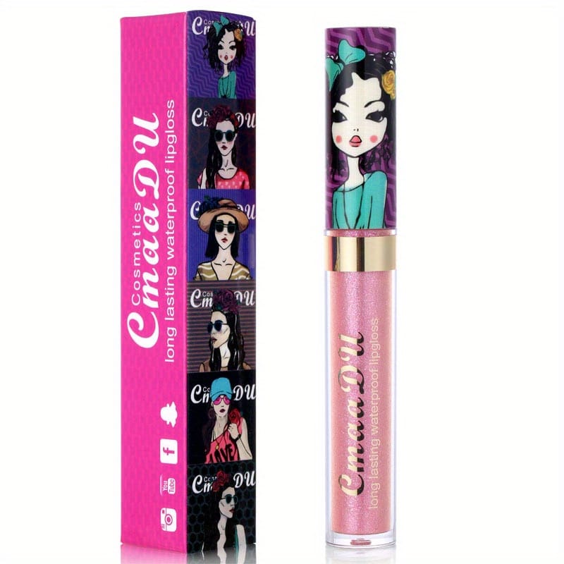 KissICON KissIcon 11 Color Waterproof Lip Gloss - Metallic