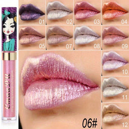 KissICON KissIcon 11 Color Waterproof Lip Gloss - Metallic