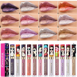 KissICON KissIcon 11 Color Waterproof Lip Gloss - Metallic