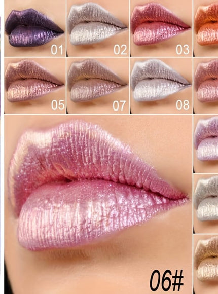 KissICON KissIcon 11 Color Waterproof Lip Gloss - Metallic