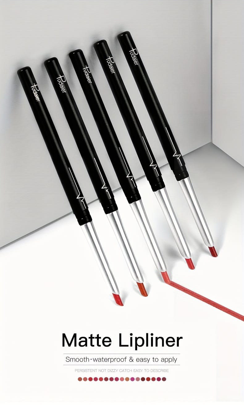 KissICON KissIcon 12 Colors Lipstick - Waterproof Matte Long
