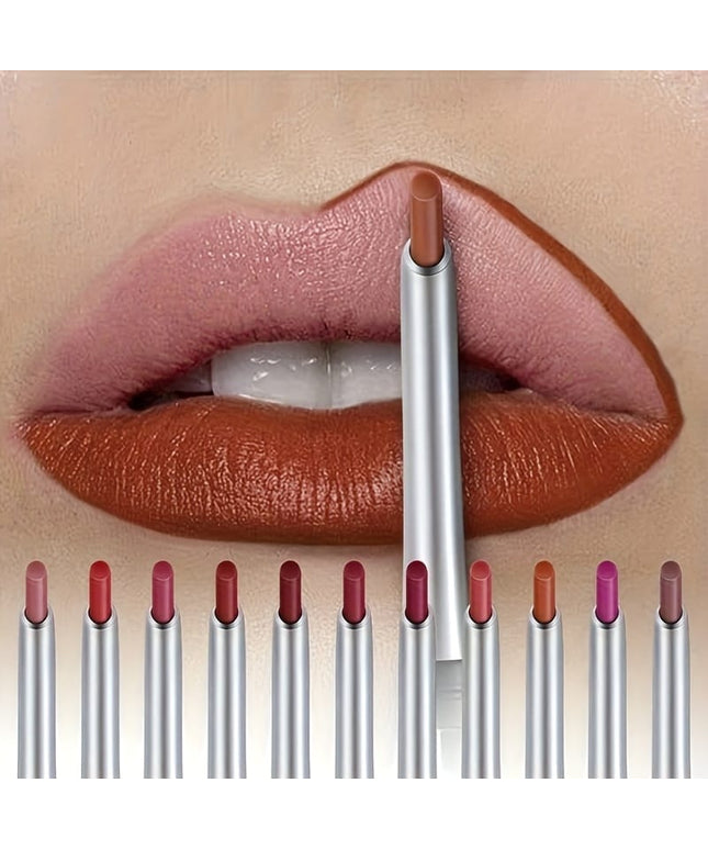 KissICON KissIcon 12 Colors Lipstick - Waterproof Matte Long