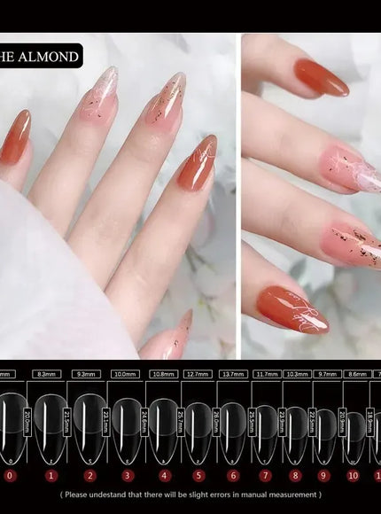 KissICON KissIcon 120Pcs False Nails Coffin Tips Clear -