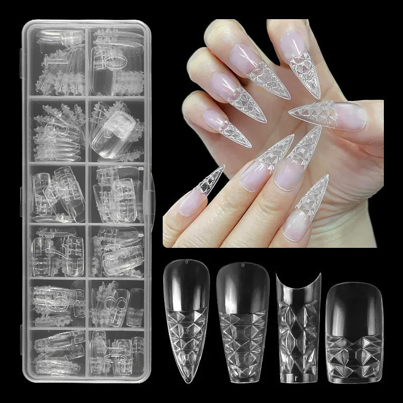 KissICON [KissIcon] 120Pcs Press On Nails Tips Almond Square