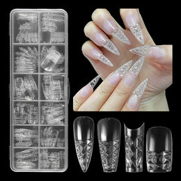KissICON [KissIcon] 120Pcs Press On Nails Tips Almond Square