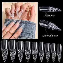 KissICON [KissIcon] 120Pcs Press On Nails Tips Almond Square