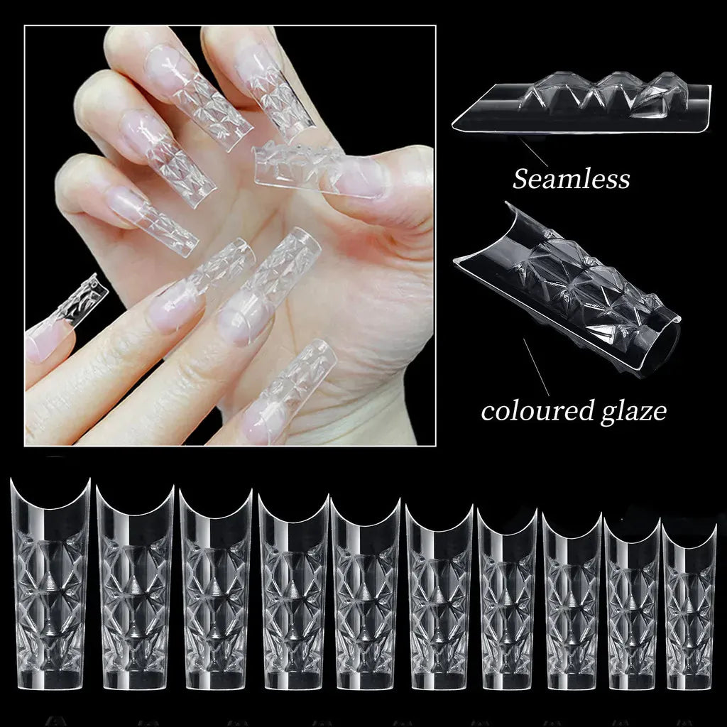 KissICON [KissIcon] 120Pcs Press On Nails Tips Almond Square