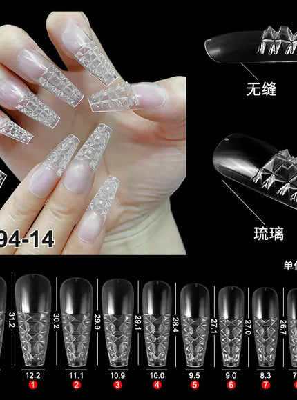 KissICON [KissIcon] 120Pcs Press On Nails Tips Almond Square
