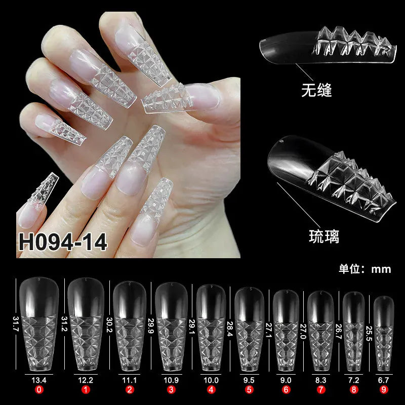 KissICON [KissIcon] 120Pcs Press On Nails Tips Almond Square