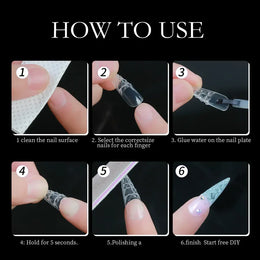 KissICON [KissIcon] 120Pcs Press On Nails Tips Almond Square