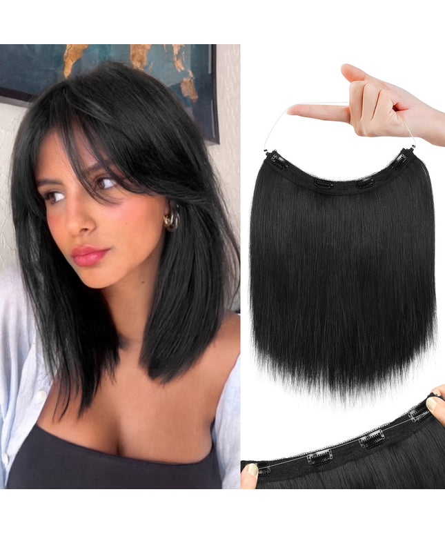 KissICON KissIcon 12in Invisible Wire Hair Extensions - Secure