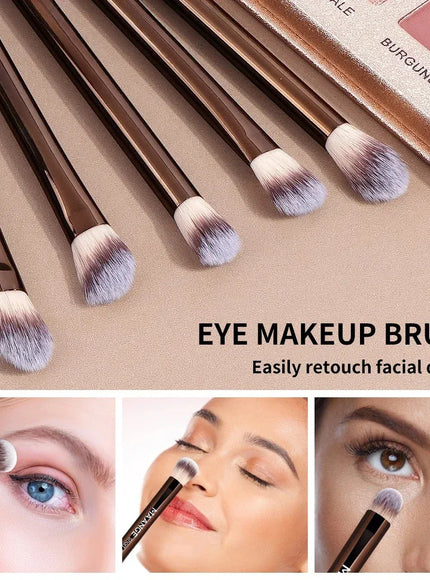 KissICON KissIcon 12Piece Makeup Brush Set - For Face