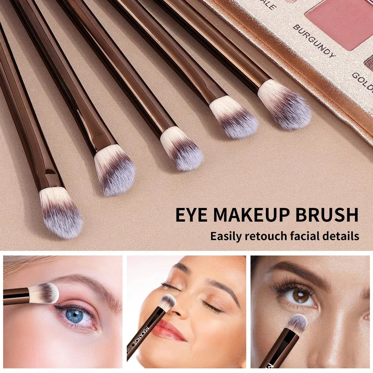 KissICON KissIcon 12Piece Makeup Brush Set - For Face